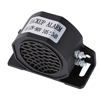 12V-48V 12V-80V 105dB sirène de secours bip sonore avertissement sonore alarme arrière klaxon de camion de voiture pour rappel d'inversion de véhicule