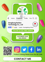 Gel de construction pour ongles auto-nivelant à paillettes carrées sans HEMA ni TPO, gel UV à faire tremper pour renforcer et construire les ongles