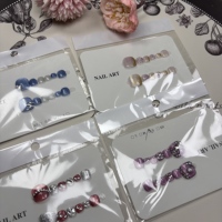 Uñas Postizas de Verano para los Pies, Diseño de Color Claro, Hechas a Mano, Estilos Variados, Paquete Mixto, Puntas de Uñas Falsas para Mujer