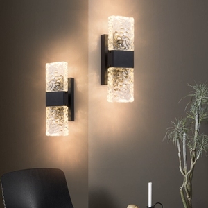 北欧クリエイティブデコレーションインテリアウォールランプクリスタル屋内金属高級LEDウォールコンスランプライト - Product Image 5