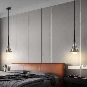 Lampade a Sospensione Regolabili in Altezza, Faretto da Tavolo per Cucina, Illuminazione Decorativa per Camera da Letto, <span class=keywords><strong>Lampadario</strong></span> a Goccia d'Acqua - Product Image 2