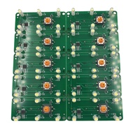 Carte PCB pour éclairage solaire LED, assemblage PCBA, IR 12V, certifié ISO/ROHS, épaisseur de cuivre 1 oz, FR4 haute TG, SMD SMT DIP, lampe de poche