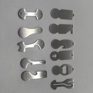 Llavero DIY de acero inoxidable con logotipo láser para desbloquear carrito de compras, ficha de desbloqueo para carrito de supermercado - Product Image 3