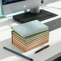 Cuaderno Magnético Personalizado al por Mayor 2026 A4 de Cuero PU con Encuadernación Térmica, Diario Minimalista de 100 Hojas para Estudiantes, Trabajo y Oficina