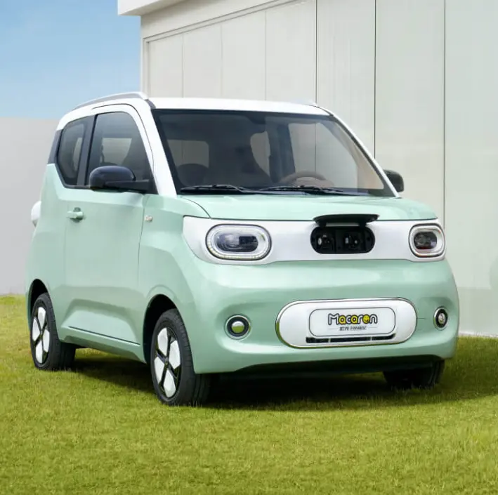 4 seats MINI EV 2024 Wuling Hongguang macaron 280km chinese cheap electric mini cars new energy vehicles