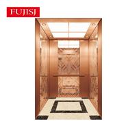 Ascensore per Hotel Lift Manufacturing: Elevatore Passeggeri Sicuro con Azionamento AC Silenzioso e Pavimento in PVC per Scale
