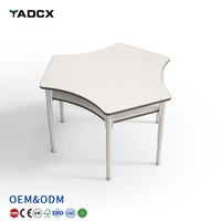 Bureau d'étude réglable moderne pour étudiants, ensemble bureau et chaise réglables pour enfants, table de lecture et de formation pour étudiants