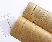 Série de papier kraft Qiyin, papier d'emballage brun écologique pour emballages cadeaux, bricolage et décorations rustiques