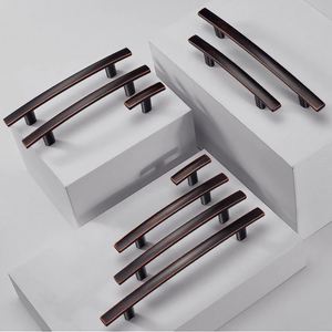 WEKIS Cabinet <b>Knob</b> Single Hole Oil-Impregnated Bronze Cabinet Handle Hardware for Zinc Alloy Kitchen Pulls Set of Ten - Product Image 1