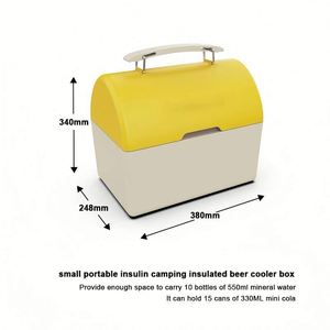 ODM/OEM Wholesale Portable <b>Cooler</b> <b>Box</b> Insulated <b>Ice</b> Chest for Medical, Vaccine, Insulin Storage - Product Image 3