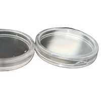 Support rond en acrylique de 50 mm pour pièces de monnaie, capsules pour pièces de monnaie de défi, pièces commémoratives et totems