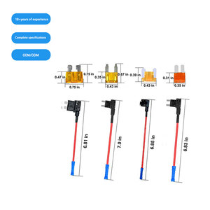 Cấu hình thấp tiêu chuẩn <span class=keywords><strong>mini</strong></span> Micro micro2 ACM ACU ACN ACS ACZ Lưỡi Cầu Chì tap Inline xe tự động cầu chì chủ - Product Image 1