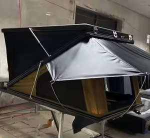 2025 nouveau EM léger Camping côté ouvert Z forme toit tente bas prix aluminium Triangle toit tente - Product Image 4