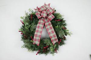 Nouveauté Guirlande de Noël en PVC pour l'extérieur, ronde, artificielle, pour fêtes de Noël - Product Image 4