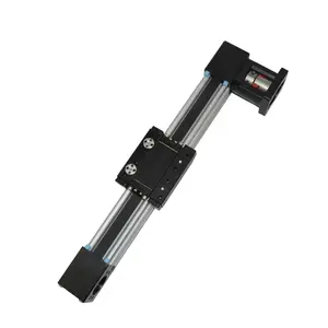 उच्च गति बेल्ट ड्राइव 40mm रैखिक गाइड स्लाइड तालिका सीएनसी Nema23 3d प्रिंटर भागों के लिए औद्योगिक कन्वेयर