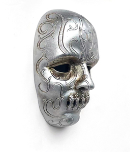 Masque en résine <span class=keywords><strong>Bellatrix</strong></span> du film Harry potter, décoration pour Halloween et Cosplay, série anniversaire - Product Image 4