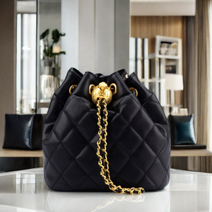 Howard Shawn Custom Designer Dames Schouder Crossbody Tassen Mode Handtassen Trekkoord Lederen Emmer Tas Voor Vrouwen - Product Image 6