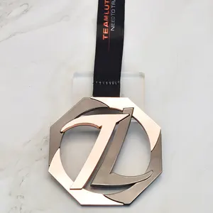 Manufacturer Promotional Souvenir Sports Game Award Running Custom Enamel Zinc Alloy Metal Medal