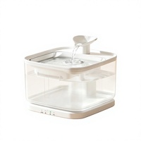 Nouvelle fontaine à eau intelligente pour animaux de compagnie, surveillance de la santé via application, pompe sans fil, détection de mouvement automatique, acier inoxydable ABS304, chiens, chats