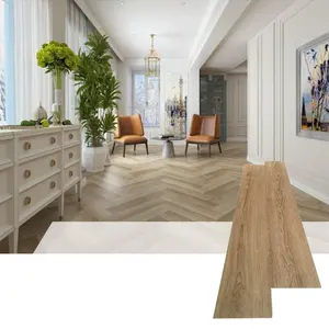 China Manufacture Wooden Grain Luxury Vinyl Tile Plank SPC Flooring Price