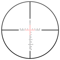 Discoveryopt HD 2-12X24SFIR FFP Nouveaux viseurs HD pour la chasse, viseur illuminé 2x, viseur LPVO compact 215 mm