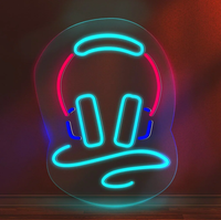 Décoration murale personnalisée Alien Fumeur Vert, enseigne néon avec bandes LED en PVC pour la maison et les centres commerciaux