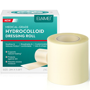 Pansement hydrocolloïde ELAIMEI en rouleau pour cicatrices, ulcères, blessures traumatiques, brûlures, <span class=keywords><strong>eczéma</strong></span>, incisions, dommages par usage, escarres, patch universel - Product Image 1