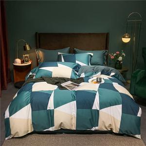 جميع الموسم الملكة حجم الفراش مجموعات 100% لحاف من القطن المصري مجموعات المعزي مجموعة أغطية سرير الرقمية طباعة - Product Image 6