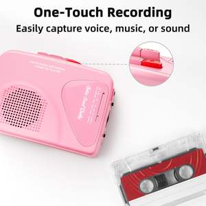 Lecteur de <span class=keywords><strong>cassette</strong></span> rétro, magnétophone, radio AM/FM, retournement automatique, portable, MP3 numérique, haut-parleurs intégrés, manuel, piles 2AA - Product Image 3