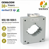 Transformadores de Detección de Corriente de Alta Precisión 3kV AC (1min.) Transformador de Corriente de Clase 1.0 de 1600/5A 720V CA para Medición