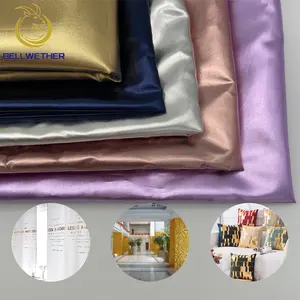 China manufacturer fine quality 100% polyester fabric colorful golden printing fabric