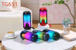 TG651ซับวูฟเฟอร์ Hi-Fi บลูทูธไร้สายแบบพกพาขนาดเล็กลำโพงเอาต์พุต5W ไฟออก T & G - Product Image 5