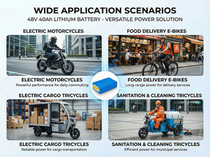 Baterí<span class=keywords><strong>a</strong></span> de Litio DIY de Alta Capacidad 24V 36V 48V 60V 72V 10Ah-40Ah <span class=keywords><strong>para</strong></span> Motocicleta Eléctrica, Bicicleta de Reparto, Triciclo, Almacén UE DDP - Product Image 2