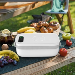 Customized 14000mAH Battery-operated <b>Electric</b> Food <b>Heater</b> <b>Portable</b> Rechargeable Insulated Lunch Box with Bags - Product Image 6