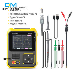 <span class=keywords><strong>Osciloscopio</strong></span> Digital de DSO-<span class=keywords><strong>TC2</strong></span>, frecuencia de muestreo de 2,5 MS/s, 200kHz, ancho de banda, soporte de voltaje de diodo, LCR, detección PWM, probador de Transistor - Product Image 3