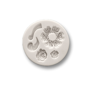 YS personalizado DIY amor Rosa corona <span class=keywords><strong>Fondant</strong></span> molde decorativo pastel pétalo silicona yeso molde helado molde herramientas <span class=keywords><strong>de</strong></span> decoración - Product Image 2