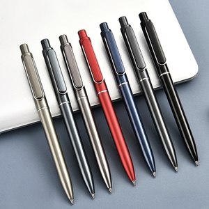 Wholesale Press Metal Gel Signature <b>Pen</b> <b>Multi</b> <b>Color</b> Custom Logo Engraving For Business Meeting Promotional - Product Image 2