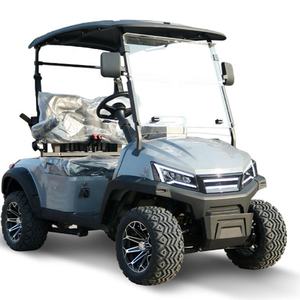 Usine Pas Cher Vieux Voiturettes De Golf Vente Batteries Au Plomb Au Lithium 60V 3.5KW 2 Housses De Siège De Voiturette De Golf Stand up Voiturettes De Golf - Product Image 2