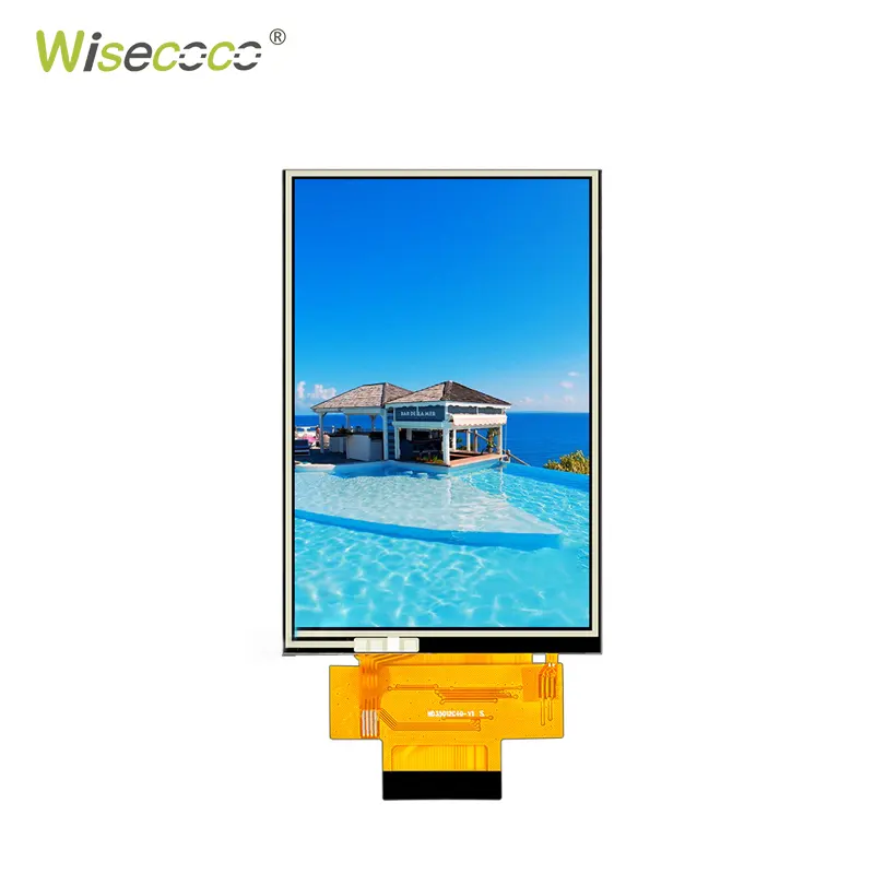 Wisecoco 사용자 정의 밝기 MIPI Mcu Rgb Spi Lvds HD-MI 인터페이스 3.5 4.3 5 7 8 9 10.1 인치 Tft LCD 디스플레이 터치 옵션