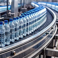 Ligne de production complète de machines d'embouteillage d'eau minérale en bouteilles en plastique 6000BPH 12000BPH 20000BPH provenant d'un fabricant expérimenté