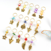Perles de crochet en gros pour enfants, anneaux pour tresses Box Braids, bijoux pour locs, accessoires de tressage au crochet, bijoux capillaires africains, manchettes pour dreadlocks