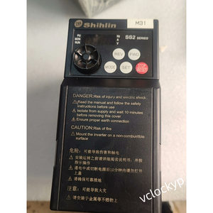 1 ชิ้น ใช้แล้ว อินเวอร์เตอร์ Shihlin รุ่น SS2-023-0.4K 0.4KW 220V - Product Image 1