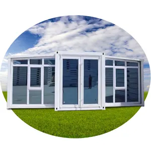20Ft 40Ft Fashion Expandablemansion Luxury Folding Prefabricated 2 Bedroom Prefab Container Home