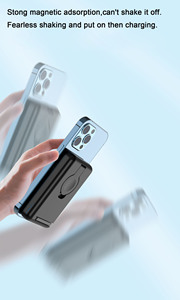 Nouvelle batterie externe sans fil magnétique pliable 10000mAh 15W <span class=keywords><strong>Chargeur</strong></span> sans fil 3 en 1 pour iPhone 15 <span class=keywords><strong>Apple</strong></span> <span class=keywords><strong>Watch</strong></span> S1-S9 ultra - Product Image 4