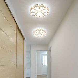 Современный Хрустальный цветок светодиодный потолочный светильник-декоративное освещение для коридора, коридора и помещений - Product Image 3