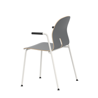 Fauteuil à accoudoirs direct usine pour l'école, la formation, les salles de conférence et les salles de lecture
