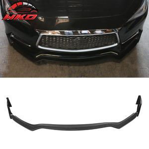 เหมาะสำหรับอินฟินิตี้ คิว 60 คูเป้ 17-22 เอส สไตล์สปอยเลอร์กันชนหน้าแบบไม่ทำสี PU อะไหล่รถยนต์อุปกรณ์ตกแต่งรถยนต์ - Product Image 1