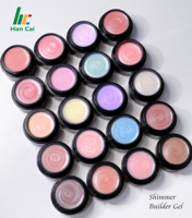 HEMA TPO Free 20 Couleurs Gel UV Constructeur d'Ongles Marque Privée Vente en Gros 1kg Gel Dur en Vrac pour Extension d'Ongles Gel de Construction Logo Personnalisé
