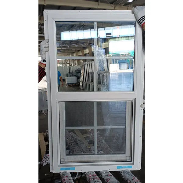 Ventana de estrella de energía de vinilo de América del Norte, ventana colgante individual de 30x60, ventana de casa barata en venta