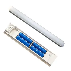 25w led באטן מנורה עם סוללה 8000mAh USB נטענת חירום אור לבית חיצוני קמפינג